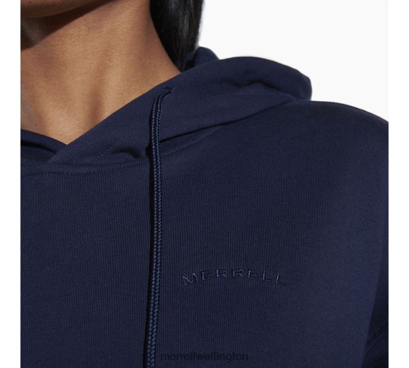 Scrap Pullover Hoody (JWS26642-353) Merrell Women 8VV6P1240 Clothes Navy