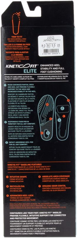 Kinetic Fit Elite Footbed (JAFPRECTWM) Merrell Women 8VV6P1273 Clothes Mesh
