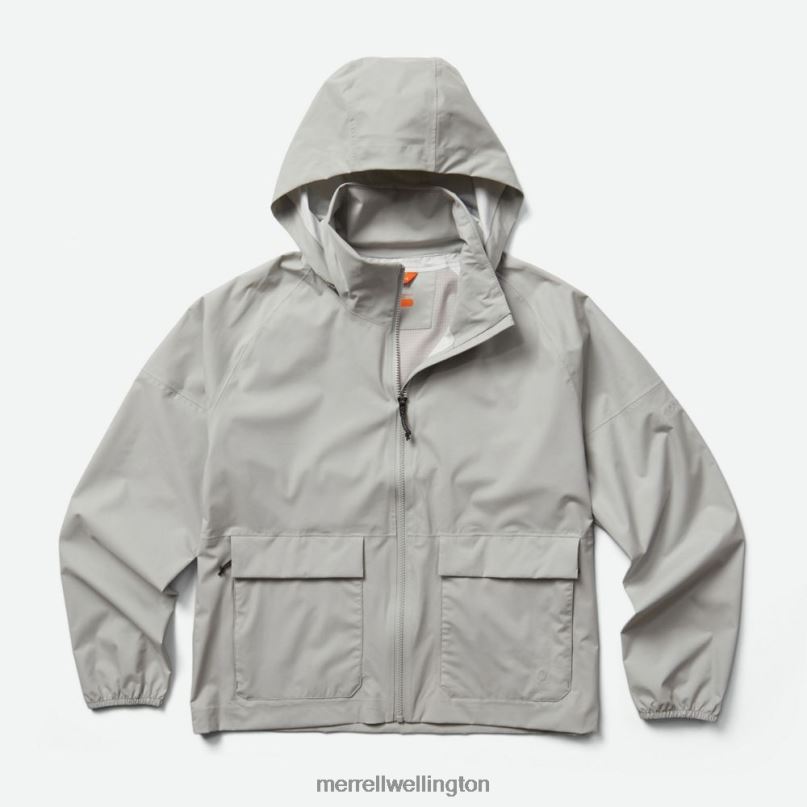Alpine Packable Rain Shell (JWS26352-088) Merrell Women 8VV6P1184 Clothes High Rise Heather - Click Image to Close