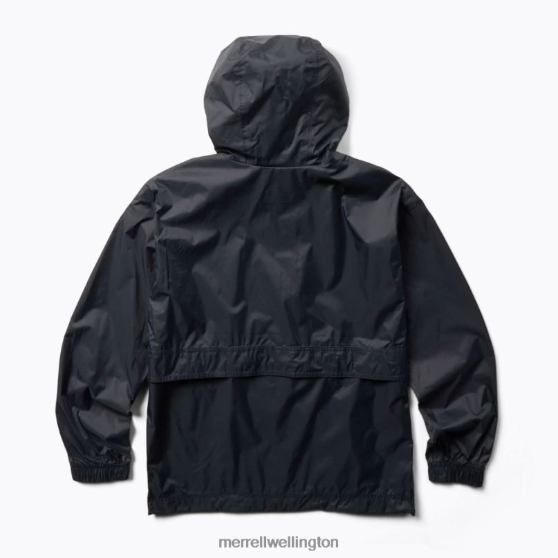 Fallon Rain Jacket (JWS26353-010) Merrell Women 8VV6P1250 Clothes Black
