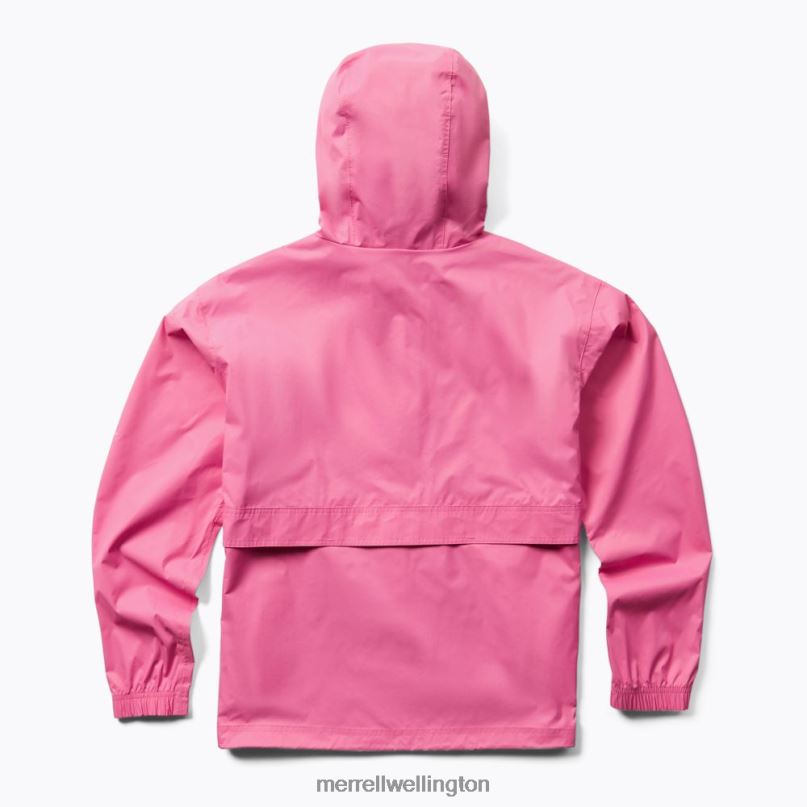 Fallon Rain Jacket (JWS26353-495) Merrell Women 8VV6P1252 Clothes Strawberry Moon