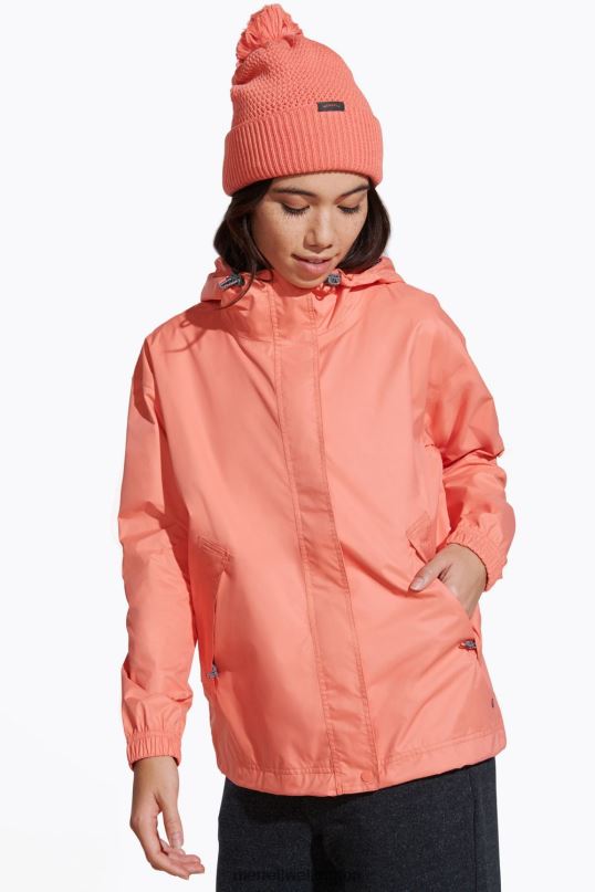 Fallon Rain Jacket (JWS26353-628) Merrell Women 8VV6P1202 Clothes Peach Echo