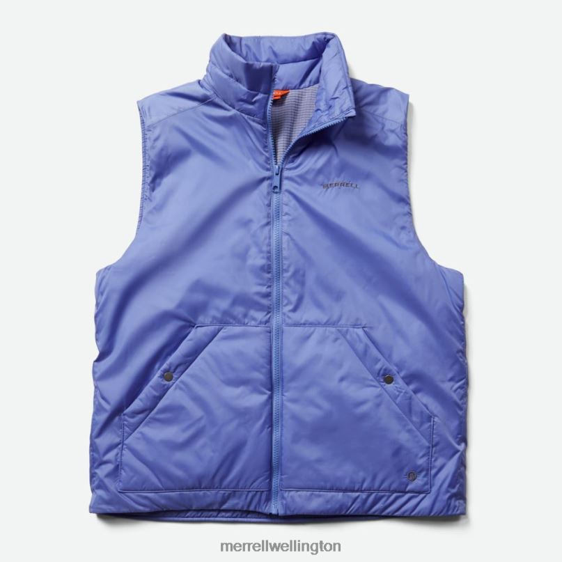 Geotex Insulated Vest (JWS26417-423) Merrell Women 8VV6P1289 Clothes Baja Blue