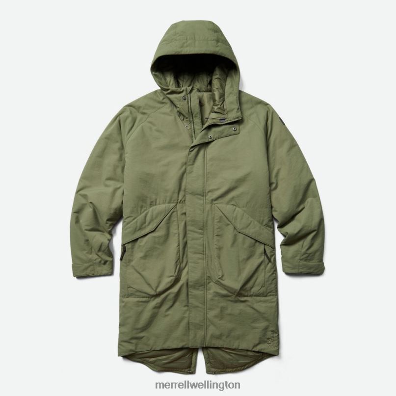 Kaidou Medium Weight Insulated Parka (JMF26494-289) Merrell Women 8VV6P537 Clothes Lichen