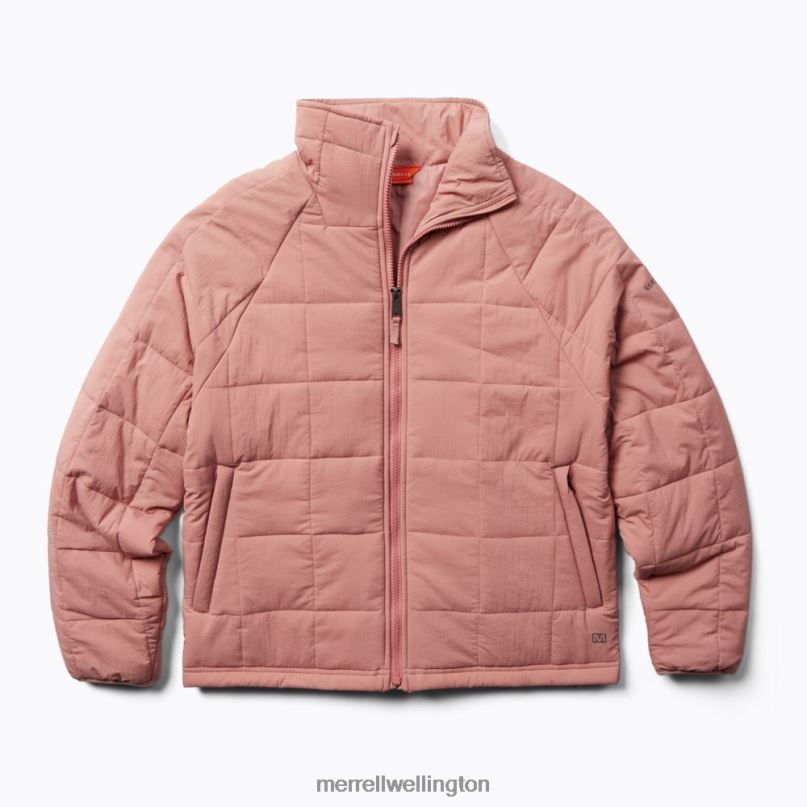 Terrain Insulated Jacket (JWF26547-627) Merrell Women 8VV6P1323 Clothes Ash Rose