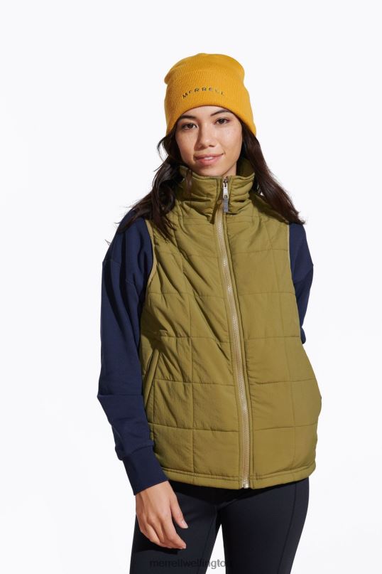 Terrain Insulated Vest (JWF26548-174) Merrell Women 8VV6P1313 Clothes Martini Olive