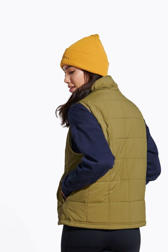 Terrain Insulated Vest (JWF26548-174) Merrell Women 8VV6P1313 Clothes Martini Olive