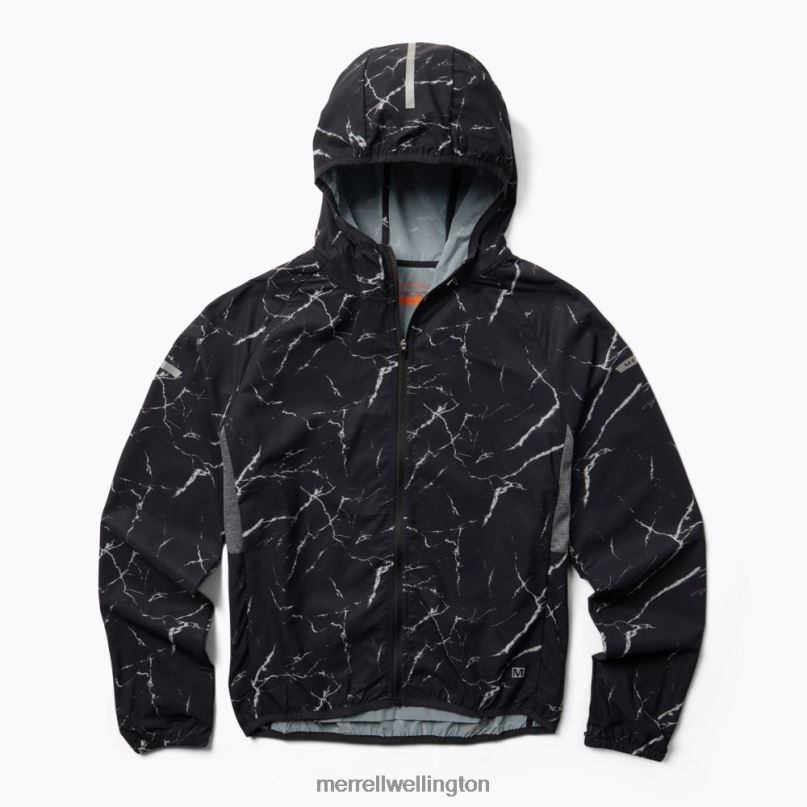 Trail Running Jacket (JWF26556-970) Merrell Women 8VV6P1192 Clothes Lightning Print