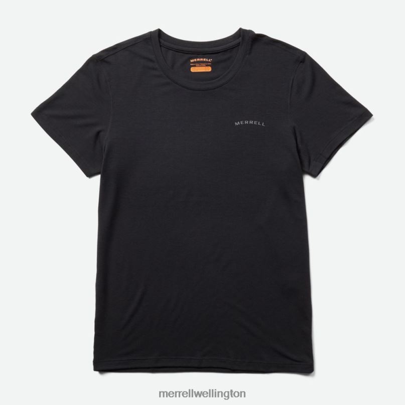 Everyday Tee with Tencel (JWS26442-010) Merrell Women 8VV6P1002 Clothes Black - Click Image to Close