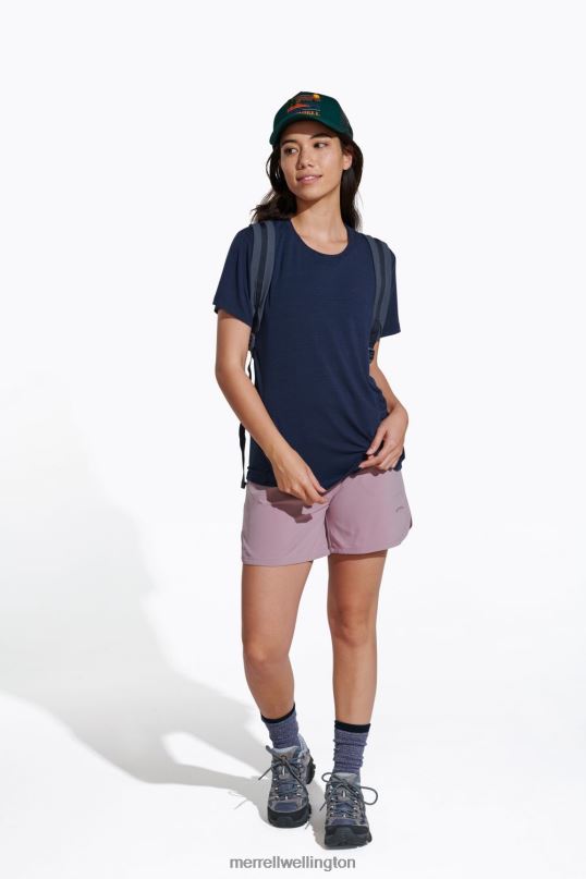 Everyday Tee with Tencel (JWS26442-353) Merrell Women 8VV6P996 Clothes Navy