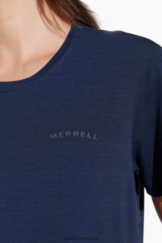 Everyday Tee with Tencel (JWS26442-353) Merrell Women 8VV6P996 Clothes Navy
