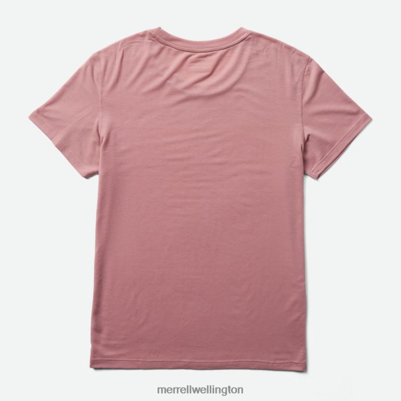 Everyday Tee with Tencel (JWS26442-627) Merrell Women 8VV6P997 Clothes Ash Rose