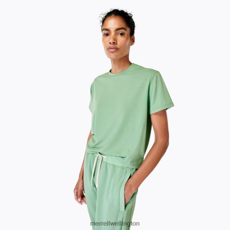 Perfect Tee with Tencel (JWS26864-306) Merrell Women 8VV6P1007 Clothes Jade