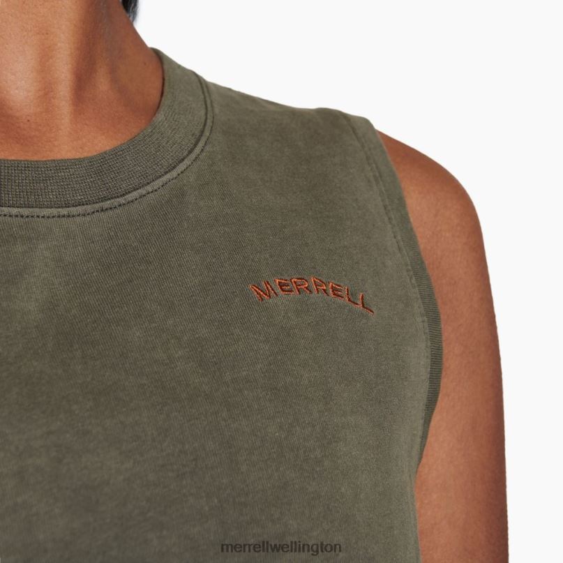 Sunbaked Tank (JWS26406-326) Merrell Women 8VV6P1311 Clothes Dusty Olive