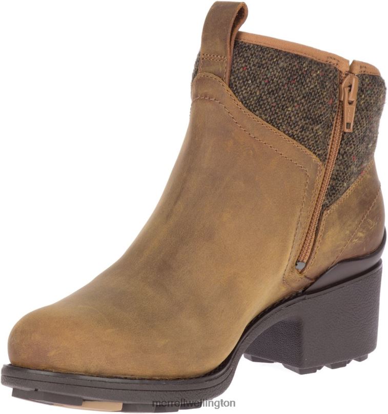Chateau II Mid Pull Waterproof (J000888) Merrell Women 8VV6P1150 Shoes Nutmeg