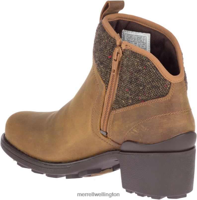 Chateau II Mid Pull Waterproof (J000888) Merrell Women 8VV6P1150 Shoes Nutmeg