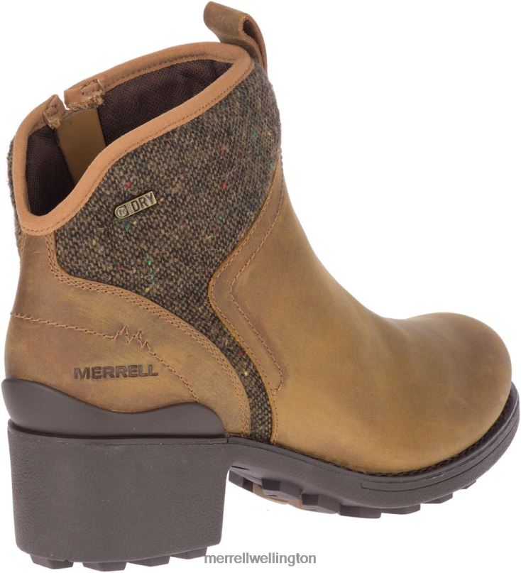 Chateau II Mid Pull Waterproof (J000888) Merrell Women 8VV6P1150 Shoes Nutmeg