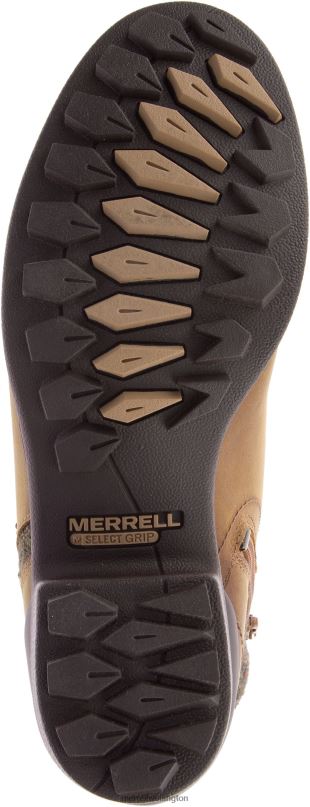Chateau II Mid Pull Waterproof (J000888) Merrell Women 8VV6P1150 Shoes Nutmeg