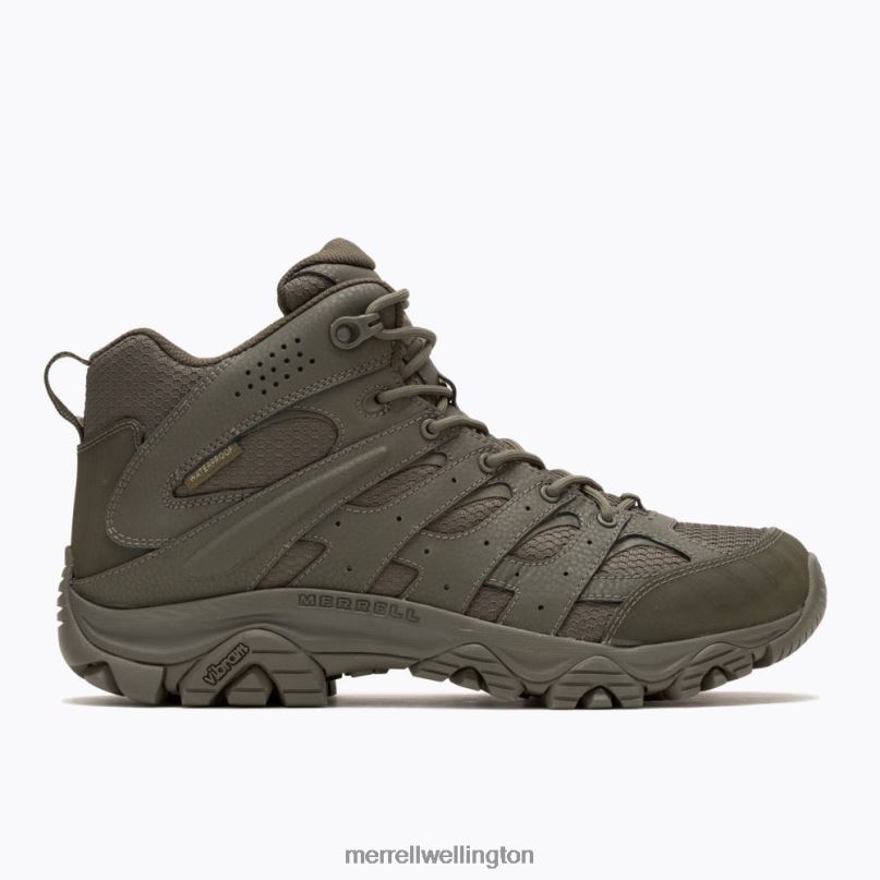 Moab 3 Mid Tactical Waterproof (J004113) Merrell Women 8VV6P122 Shoes Dark Olive