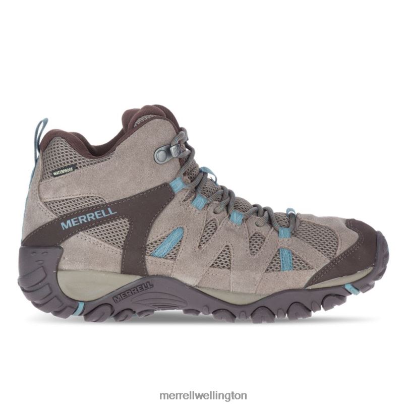 Deverta 2 Mid Waterproof (J034744) Merrell Women 8VV6P1269 Shoes Falcon/Trooper - Click Image to Close
