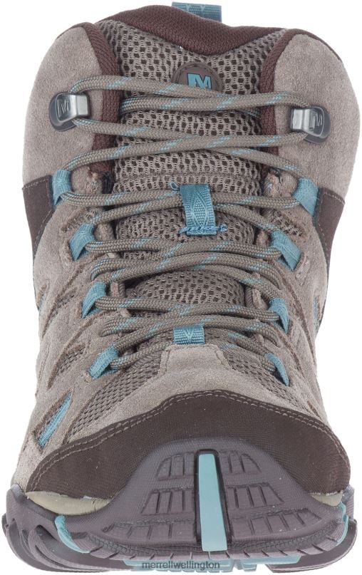 Deverta 2 Mid Waterproof (J034744) Merrell Women 8VV6P1269 Shoes Falcon/Trooper