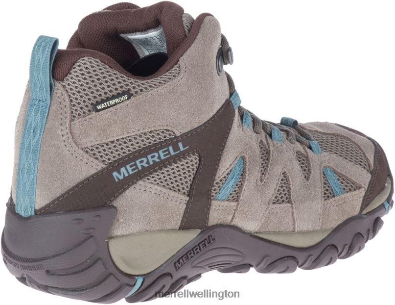Deverta 2 Mid Waterproof (J034744) Merrell Women 8VV6P1269 Shoes Falcon/Trooper