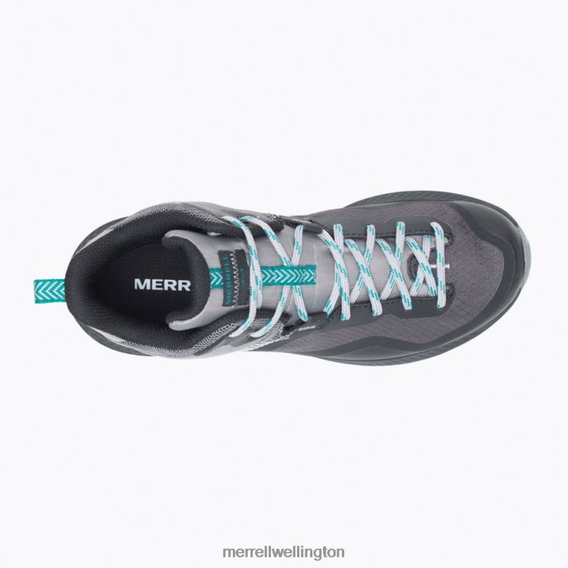 MQM 3 Mid GORE-TEX (J135522) Merrell Women 8VV6P1166 Shoes Charcoal/Teal