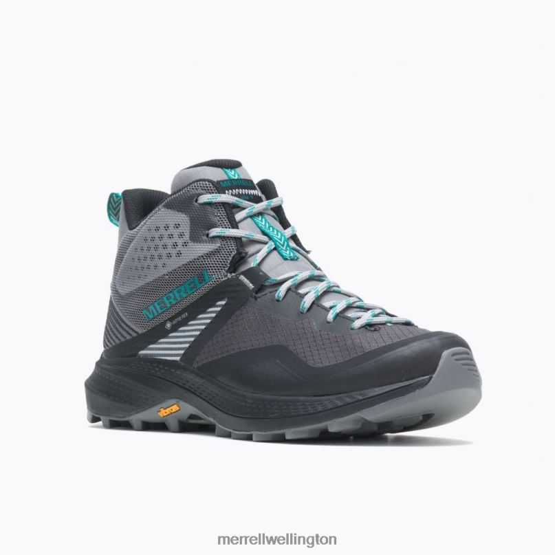 MQM 3 Mid GORE-TEX (J135522) Merrell Women 8VV6P1166 Shoes Charcoal/Teal