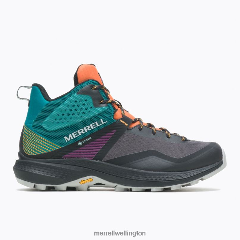 MQM 3 Mid GORE-TEX (J135528) Merrell Women 8VV6P1167 Shoes Tangerine/Teal - Click Image to Close