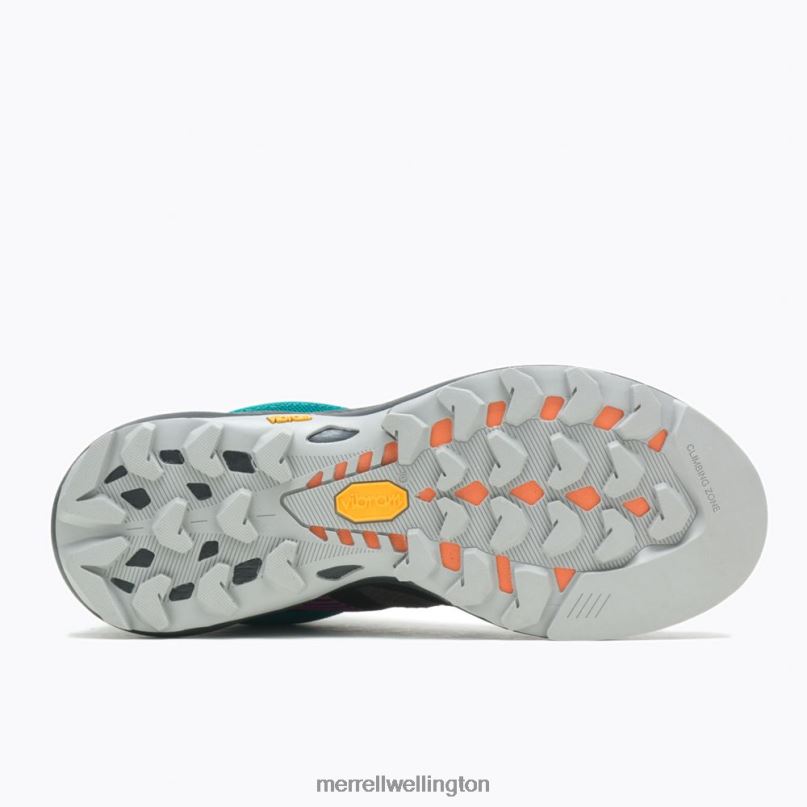 MQM 3 Mid GORE-TEX (J135528) Merrell Women 8VV6P1167 Shoes Tangerine/Teal