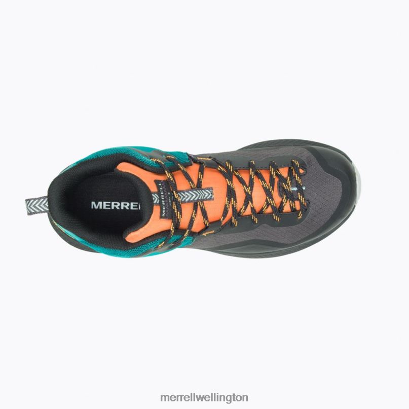 MQM 3 Mid GORE-TEX (J135528) Merrell Women 8VV6P1167 Shoes Tangerine/Teal