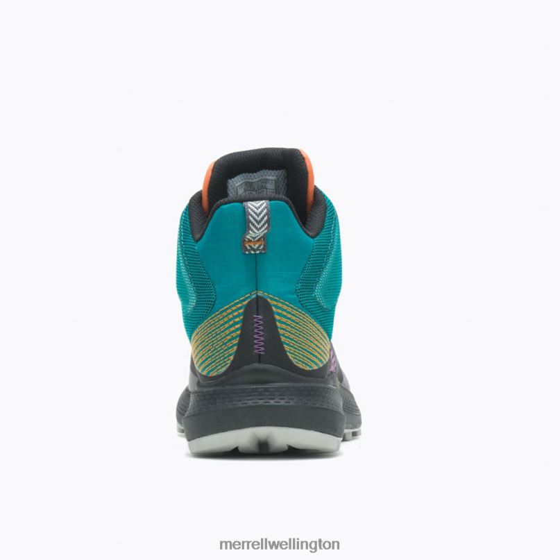 MQM 3 Mid GORE-TEX (J135528) Merrell Women 8VV6P1167 Shoes Tangerine/Teal
