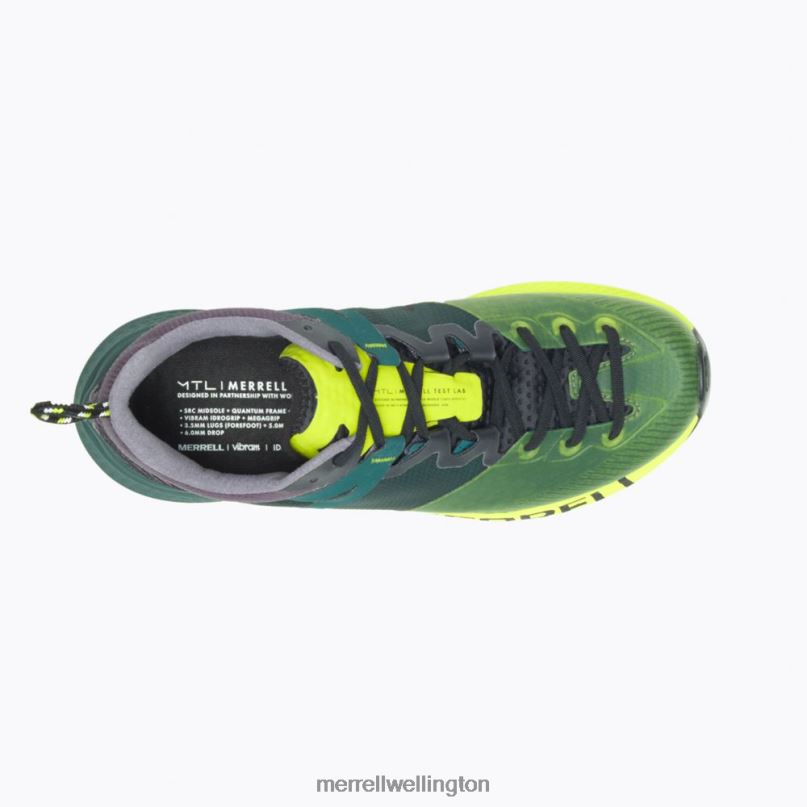MTL MQM (J067340) Merrell Women 8VV6P838 Shoes Hi Viz/Jade