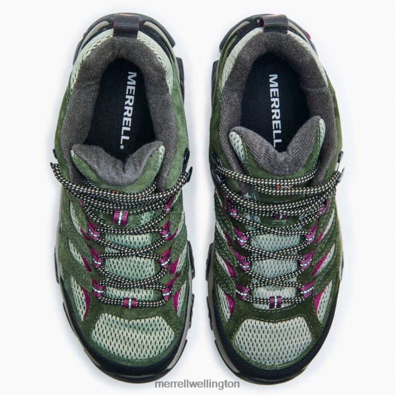 Moab 3 Mid GORE-TEX (J035818) Merrell Women 8VV6P899 Shoes Lichen/Mulberry