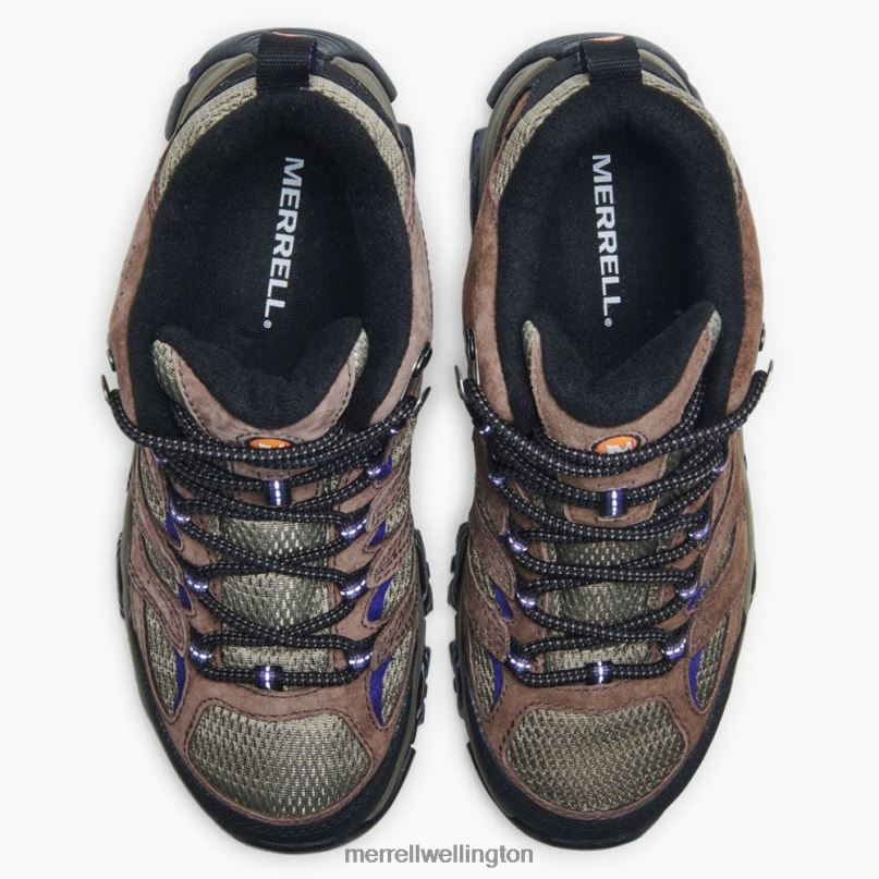 Moab 3 Mid (J035870) Merrell Women 8VV6P1036 Shoes Bracken/Purple