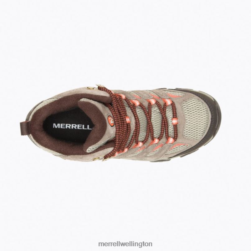 Moab 3 Mid Waterproof (J035848) Merrell Women 8VV6P1032 Shoes Bungee Cord