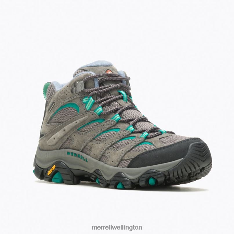 Moab 3 Mid Waterproof (J035850) Merrell Women 8VV6P1035 Shoes Granite/Marine