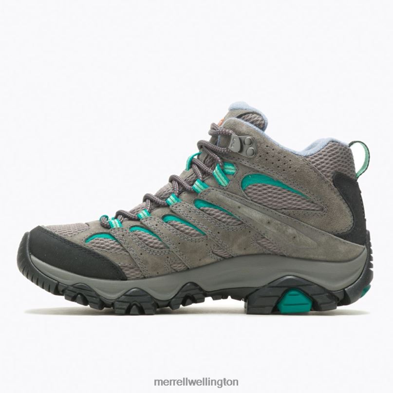 Moab 3 Mid Waterproof (J035850) Merrell Women 8VV6P1035 Shoes Granite/Marine
