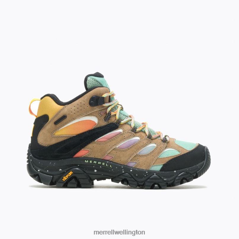 Moab 3 Mid Waterproof X Unlikely Hikers Wide Width (J499994W) Merrell Women 8VV6P1303 Shoes Multi