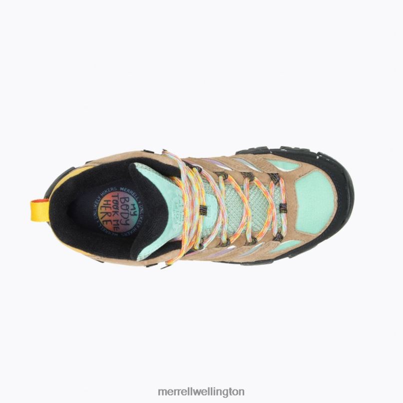 Moab 3 Mid Waterproof X Unlikely Hikers Wide Width (J499994W) Merrell Women 8VV6P1303 Shoes Multi
