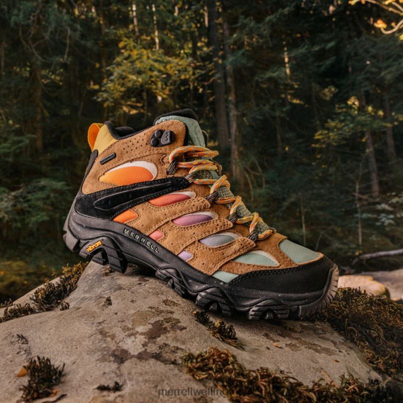 Moab 3 Mid Waterproof X Unlikely Hikers Wide Width (J499994W) Merrell Women 8VV6P1303 Shoes Multi