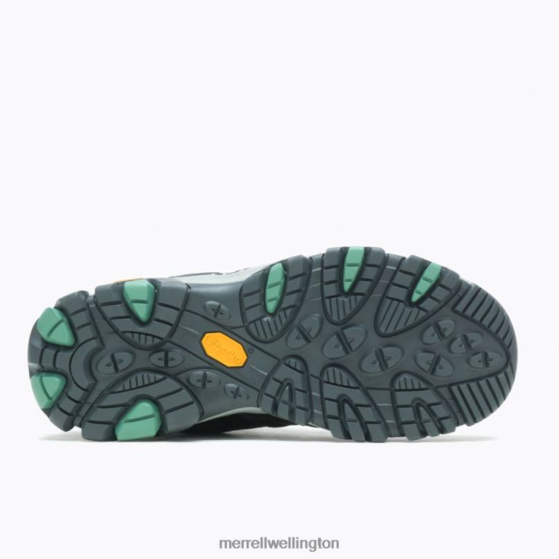 Moab 3 Thermo Mid Waterproof Wide Width (J036650W) Merrell Women 8VV6P1147 Shoes Rock/Jade