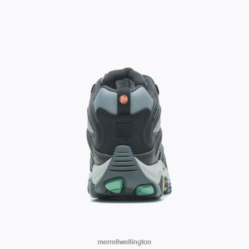 Moab 3 Thermo Mid Waterproof Wide Width (J036650W) Merrell Women 8VV6P1147 Shoes Rock/Jade