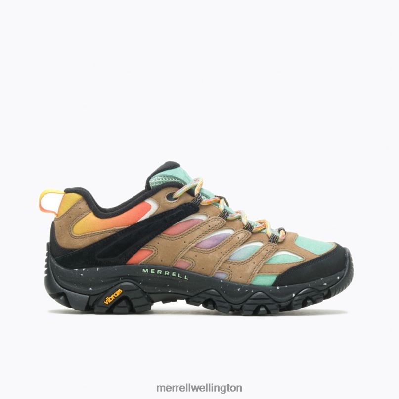 Moab 3 X Unlikely Hikers Wide Width (J499996W) Merrell Women 8VV6P1276 Shoes Multi