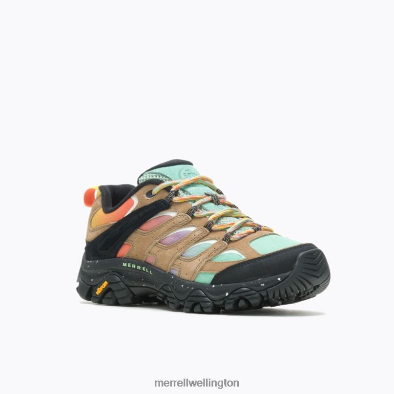 Moab 3 X Unlikely Hikers Wide Width (J499996W) Merrell Women 8VV6P1276 Shoes Multi