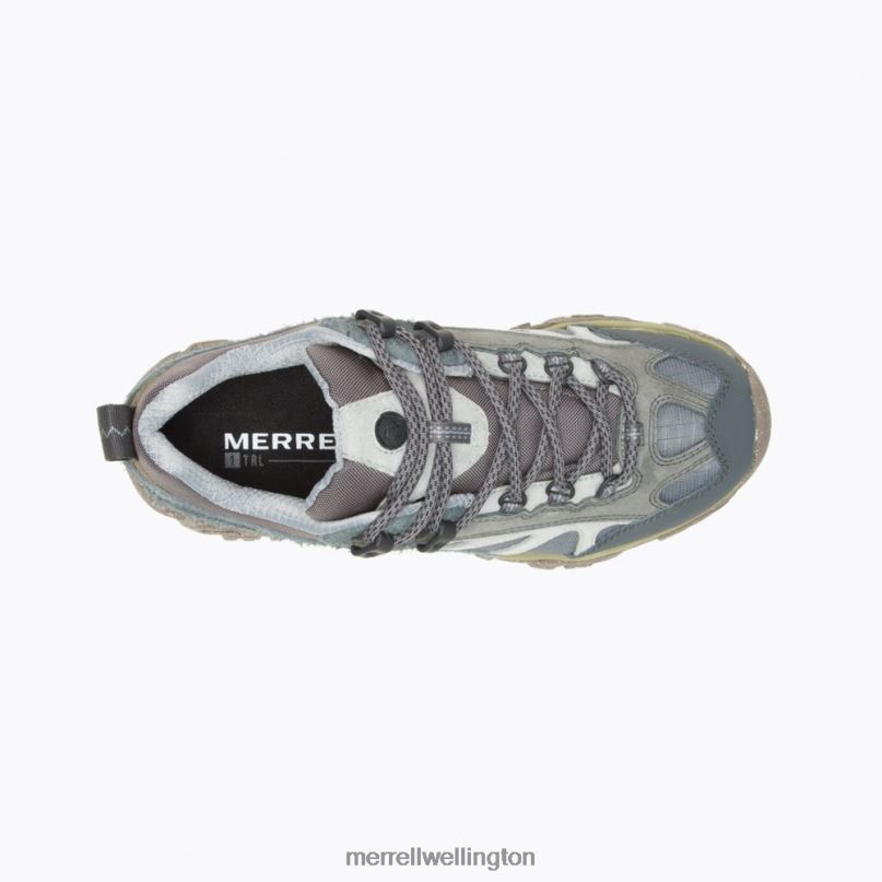 Moab Mesa Luxe 1TRL (J005792) Merrell Women 8VV6P1307 Shoes Monument/Herb