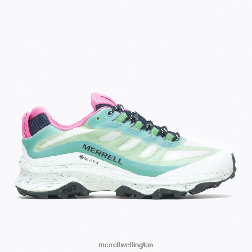 Moab Speed GORE-TEX X Sweaty Betty (J500238) Merrell Women 8VV6P1270 Shoes Blue Smoke - Click Image to Close