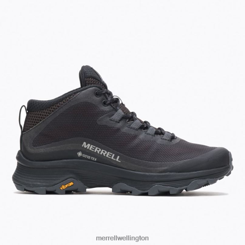 Moab Speed Mid GORE-TEX (J067174) Merrell Women 8VV6P877 Shoes Black/Asphalt