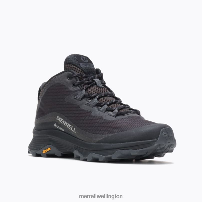 Moab Speed Mid GORE-TEX (J067174) Merrell Women 8VV6P877 Shoes Black/Asphalt