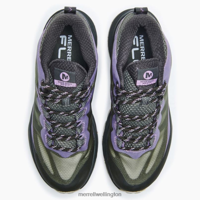 Moab Speed Mid GORE-TEX (J135416) Merrell Women 8VV6P880 Shoes Lichen